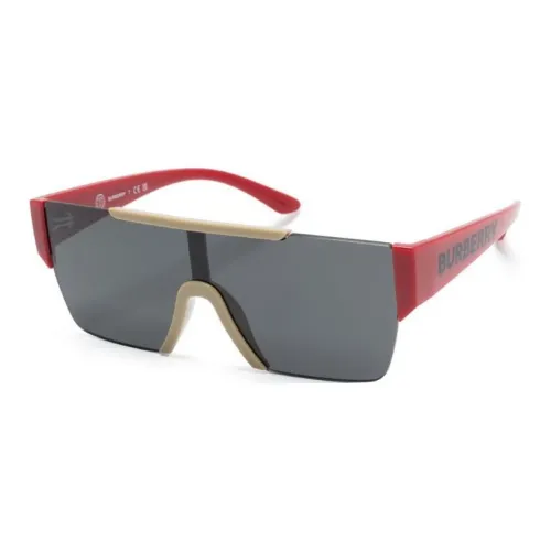 Burberry Ацетат Нерегулярная форма Солнцезащитные очки Мужской Красный