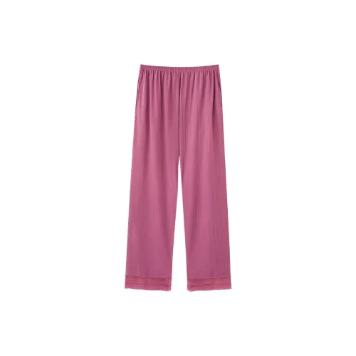 MADALLO Пижамные штаны женские красный фиолетовый