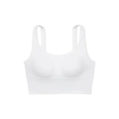 Victoria's Secret Позиционирование стиля! VS ELEVATE Крест Спина Сетка Спортивный Бюстгальтер VS Белый Бюстгальтер Женский Белый