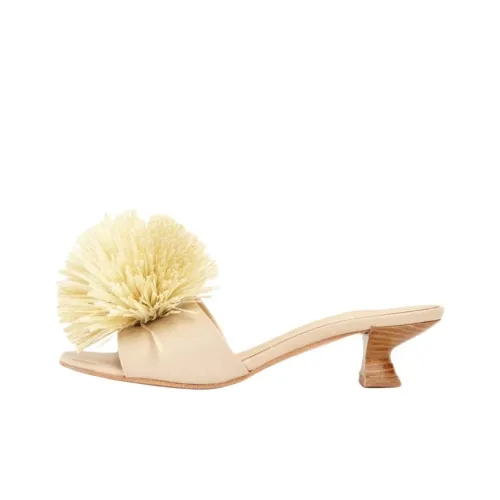 Paloma Barceló Слипоны 3,5 см Женские Айвори Белый