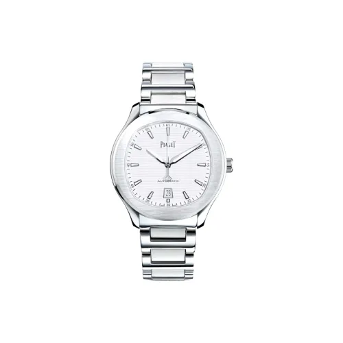 PIAGET Автоматический Механический Механизм Мужские Часы PIAGET POLO 42 мм Серебряные