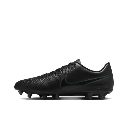 Nike Tiempo Legend 10 Мужские футбольные бутсы устойчивые к истиранию черные