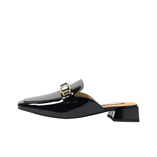 STEVE MADDEN Тихие антибактериальные домашние тапочки для женщин черные