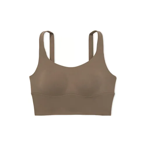 Victoria's Secret Позиционирование стиля! VS ELEVATE Крест Спина Сетка Спортивный Бюстгальтер Terra Оливковый Бюстгальтер Женские Оливковый