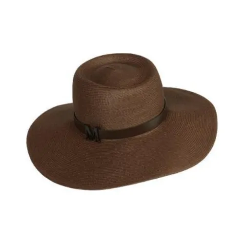 'S MAX MARA Полиэстер Шапки и Кепки Женские Коричневый