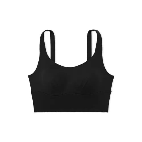 Victoria's Secret Позиционирование стиля! VS ELEVATE Крест Спина Сетка Спортивный Бюстгальтер Черный Бюстгальтер Женский Черный