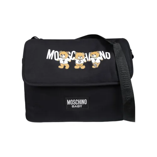 MOSCHINO Хлопок Сумка через плечо Детская Черная и Разноцветная