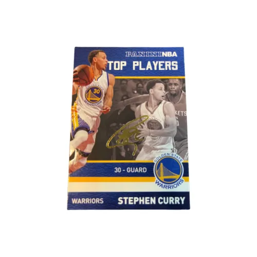 Панини Golden State Warriors Stephen Curry Игрок Карта Подпись Коллекция Карт Спортивных 1 шт