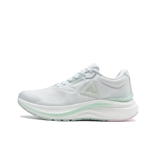 PEAK Беговые кроссовки Low Top Все Белые Женские