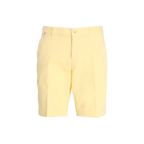 Hugo Boss Повседневные шорты Мужские Светло-желтые