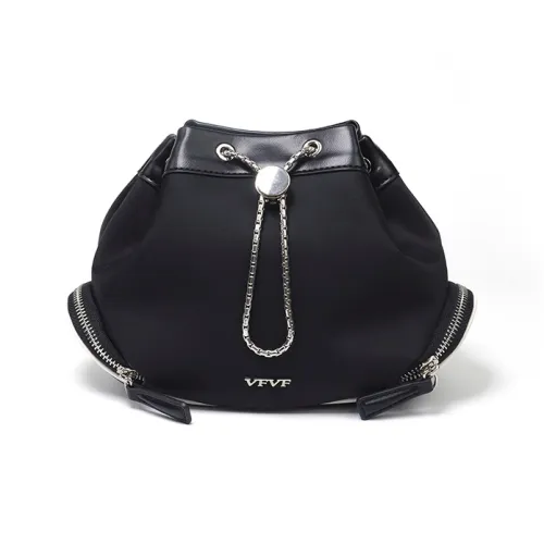 VFVF Сумка OFFICIAL PU (полиуретан) Одно плечо Через плечо Рюкзак Маленький Унисекс Черный Белый