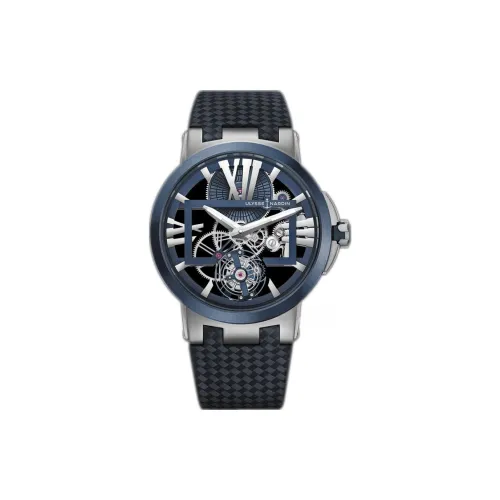 ULYSSE NARDIN Автоматический Механический Часы Мужские 43 мм Скелет