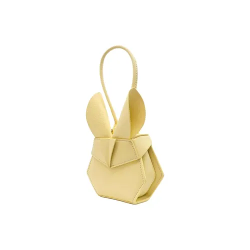 Спальня SOCIETE BEDRU M SCSJETE Коровья кожа Сумка через плечо Сумка Мини Женская Желтая