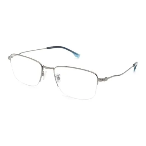 BOSS Металл Нерегулярная форма Оправы для очков Женские Серебристые