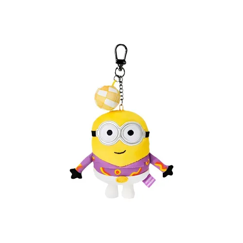 Global Studios x LINE FRIENDS Despicable Me Minions BOB Куклы Плюшевый Брелок 12 см Рекомендуемая высота