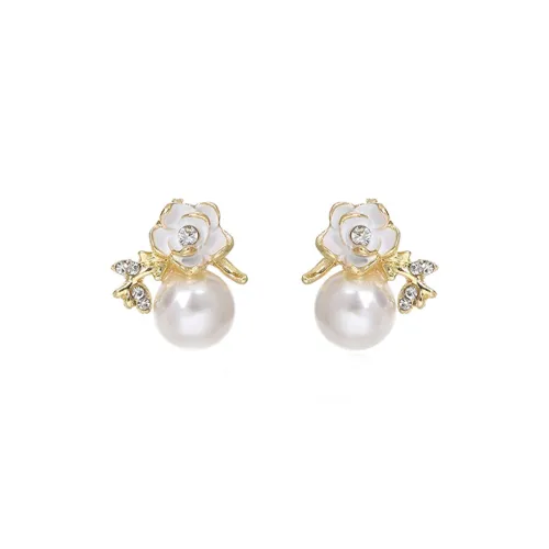 LIANGCAI Сплав Искусственная жемчужина Серьги Женские