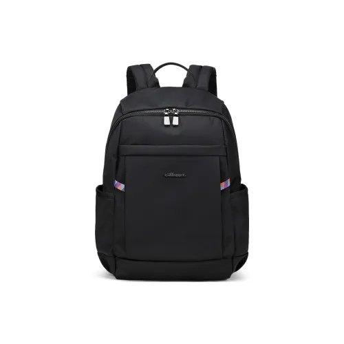 Fillove Ткань Рюкзак Стандартный Мужской Черный Мятно-Зеленый