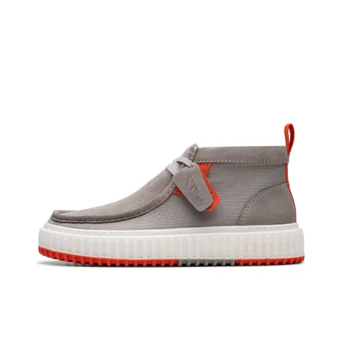 Clarks Casual MID Топ Серый 261797207 Мужской