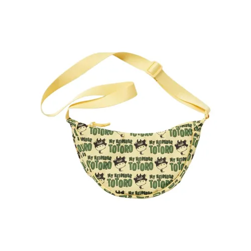 UNIQLO Studio Ghibli Co titled Series Полиэстер Сумка через плечо Унисекс Желтый