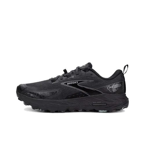 Brooks Беговые кроссовки Низкий топ Черный/Черная жемчужина/Серый Мужской