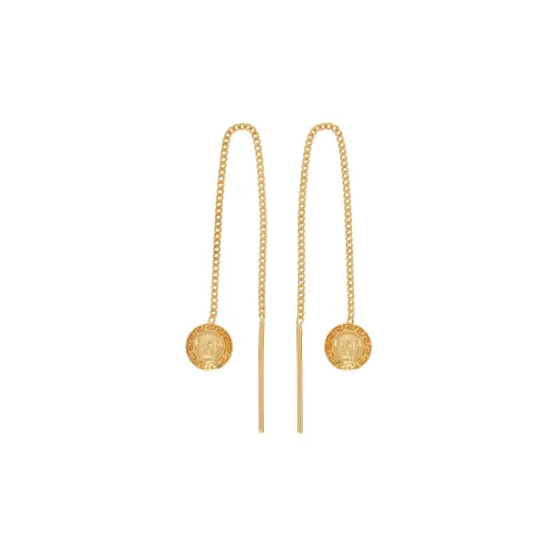 VERSACE Серьги из металла женские золотые