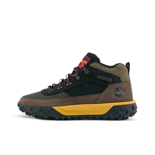 Timberland Greenstride Motion Альпинистские и туристические ботинки MID Топ Черный/коричневый Мужской