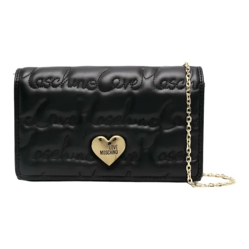 LOVE MOSCHINO Сумка через плечо из искусственной кожи женская черная