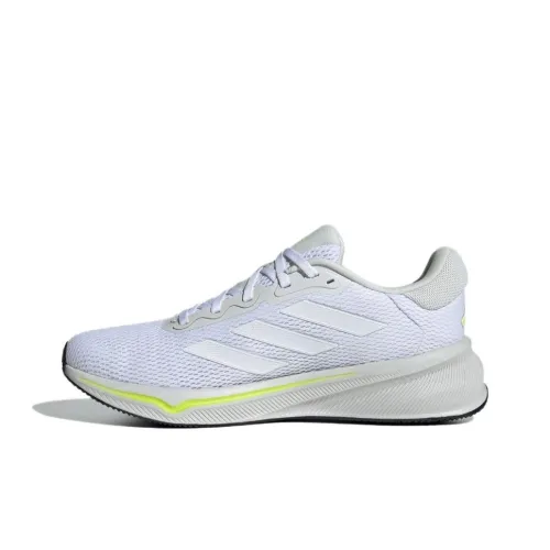 Adidas Беговые кроссовки Low Топ Белый/Яркий Лимон Мужской