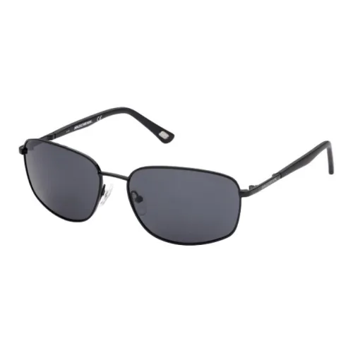 Skechers Металл OVAL SUNGLASSES Мужской Черный