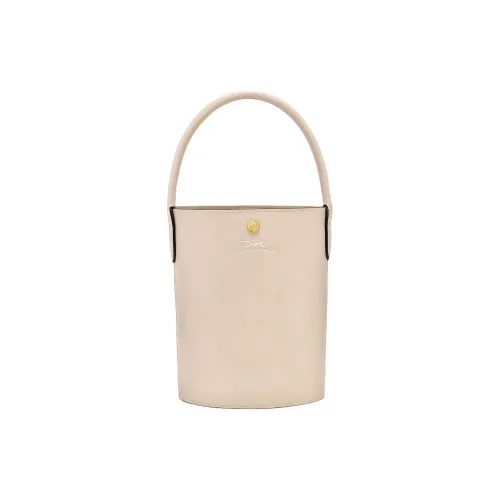 LONGCHAMP Épure Корова Кожа Ведрообразная Сумка Маленькая Женская Светлый Хаки