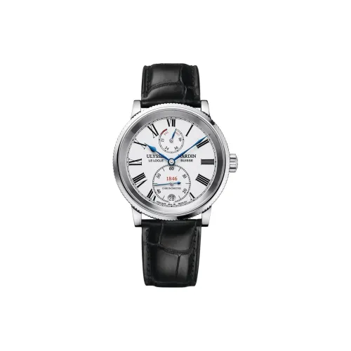 ULYSSE NARDIN Автоматический Механический Механизм Мужские Часы 41 мм Белый