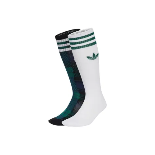 Adidas Originals Носки Crew Унисекс 2 упаковки полуночный индиго белый