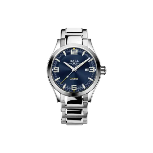 Шар Engineer M Collection Автоматический Механический Механизм Мужские Часы Часы 43 мм Синий Циферблат