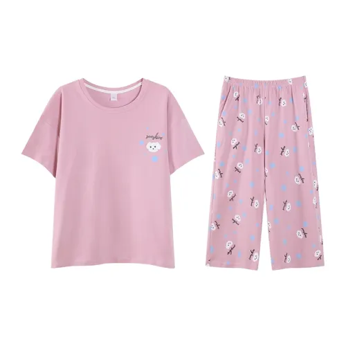 Song Qianya Пижамный комплект женский розовый