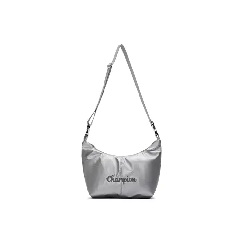 Champion Ткань Рюкзак Сумка через плечо Стандартная Унисекс Серебряный Средний Серый Черный Светло-Синий