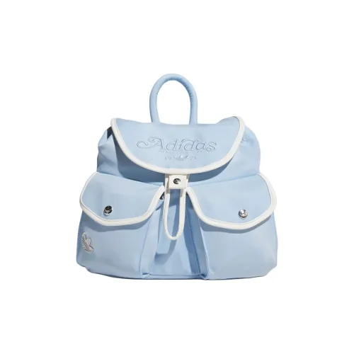 Adidas Originals Переработанный полиамид Маленький рюкзак Стандартный Женский Розовый Синий