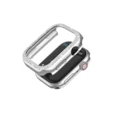 Серебряный твердый корпус, двойная строка, ромб