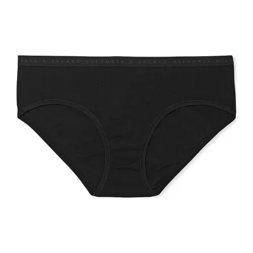 Victoria's Secret Розовый Victoria'SSECRET Setch Хлопок Hiphugger Panty P Нижнее белье Женские 1 шт Черный
