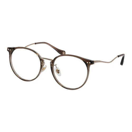 LOOK TR Памятный пластик Металл Овал Оправы для очков Унисекс