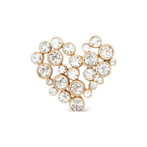 Оскар де ла Рента Латунь Броши Женские Золото