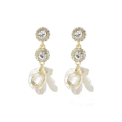 LIANGCAI Сплав Смола Серьги Женские