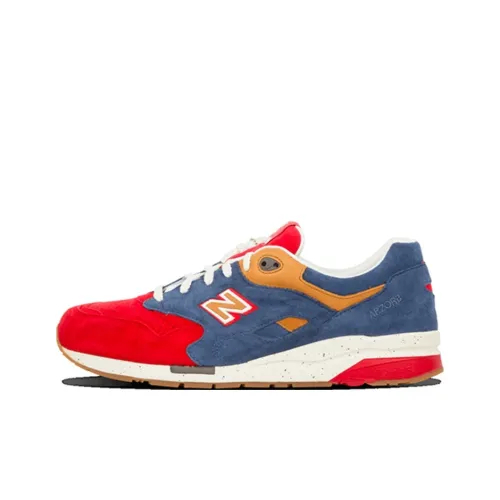 UBIQ x New Balance NB 1600 Low Топ Беговые кроссовки Унисекс Красный синий