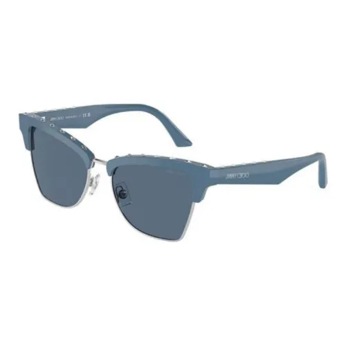 Jimmy Choo Ацетат Нерегулярной Формы Солнцезащитные Очки Женские Синие