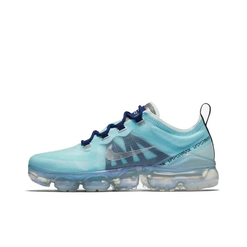 Nike VaporMax 2019 Low Беговые кроссовки Женские Синие Серые