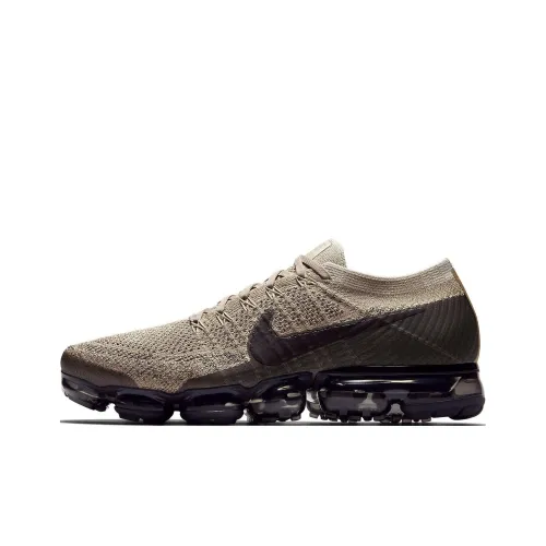 Nike Air Vapormax Low Топ Air Cushion Беговые кроссовки Мужские Коричневые Черные