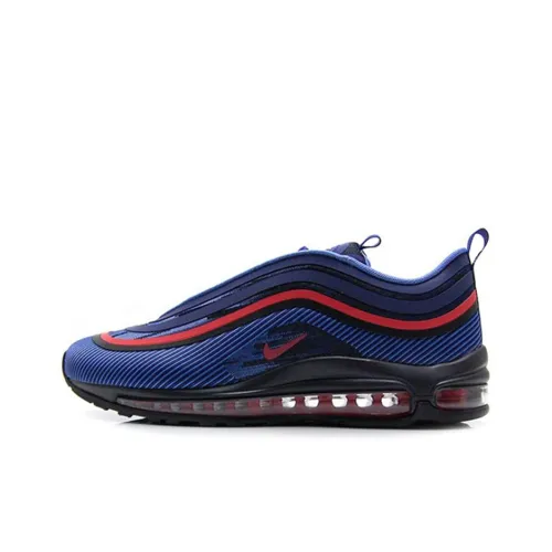 Nike Air Max 97 Ul 17 Ultra Regency Фиолетовый Низкий Топ Беговые кроссовки Унисекс Красный Синий