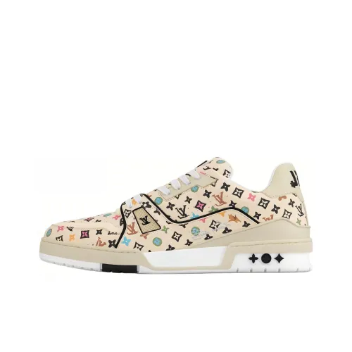 Tyler x LOUIS VUITTON Trainer Low Скейтборд Кроссовки Унисекс Бежевые
