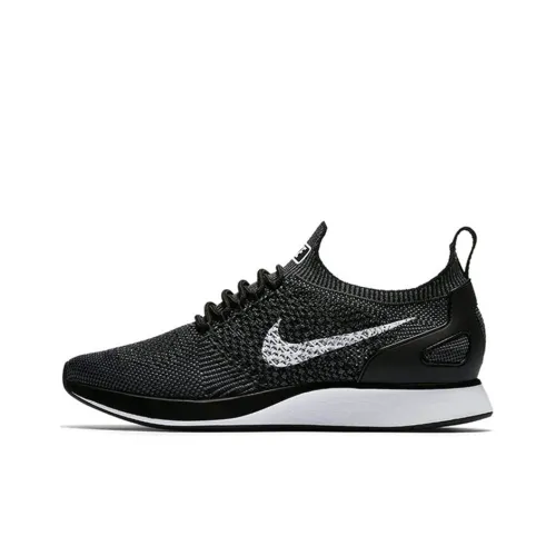 Nike Flyknit Racer Нескользящий Легкий Низкий Топ Марафон Беговые кроссовки Женские Черный