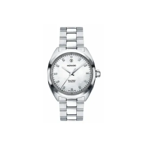 MOVADO Автоматический Механический Movement Унисекс Часы 38 мм Белые