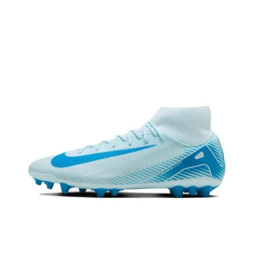 Nike Mercurial Superfly 10 Футбольные бутсы Высокие Синий Мужской